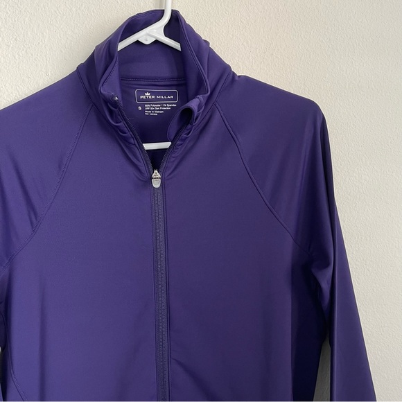 Peter Miller Front Zip Stretch Golf Jacket - Picture 1 of 6
